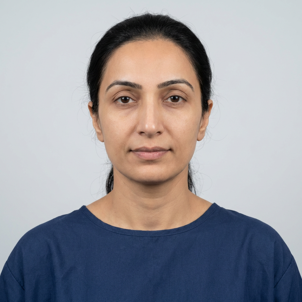 Forehead Lines — After